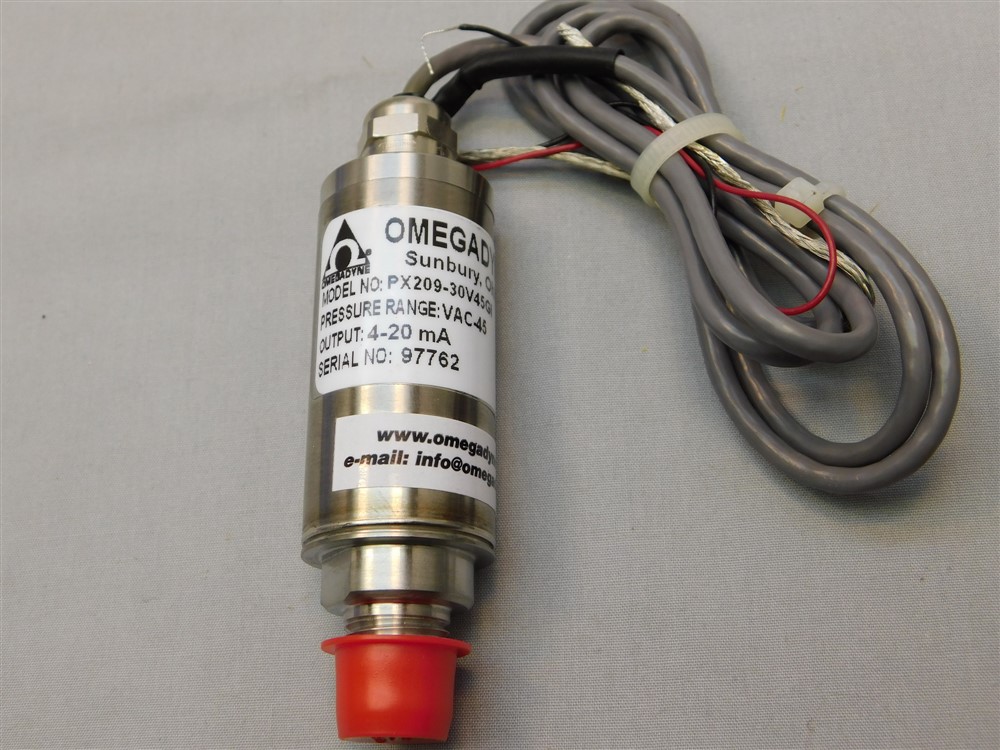 Omega PX20930V45GI Cable Style Solid State Pressure Transducer 14.7