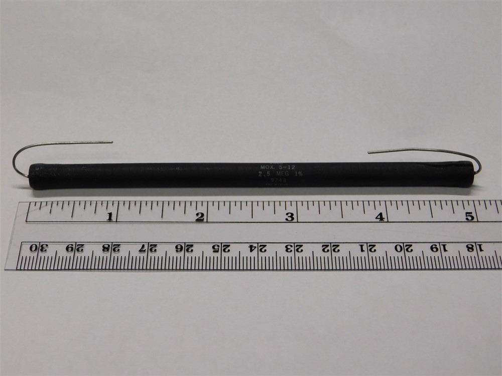 Ohmite MOX5122504F 2.5Meg 12.5W 1 50KV Precision High Voltage